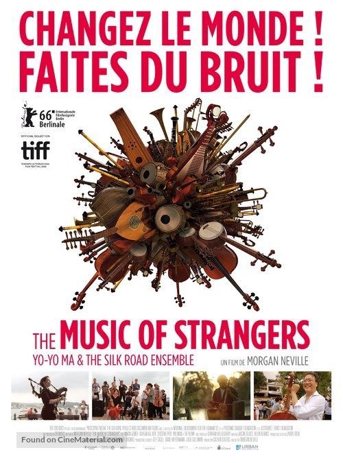 The Music of Strangers - French Movie Poster