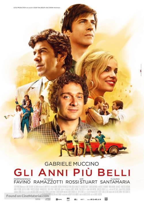 Gli anni pi&ugrave; belli - Italian Movie Poster