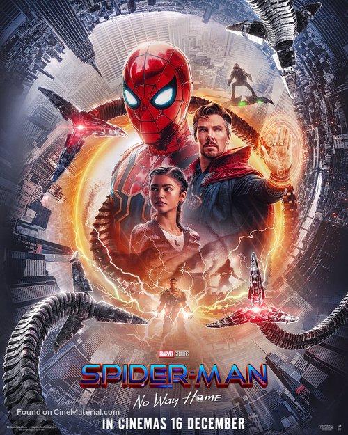 Spider-Man: No Way Home -  Movie Poster