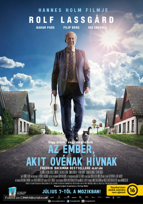 En man som heter Ove - Hungarian Movie Poster