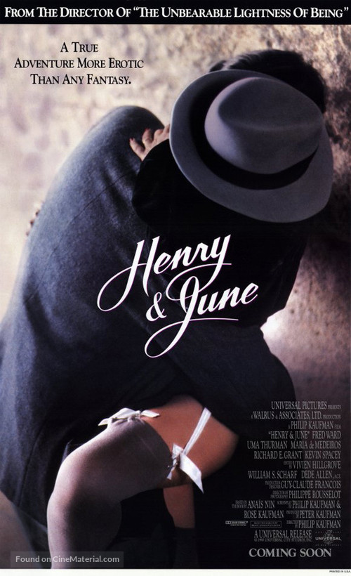 Henry &amp; June - Movie Poster