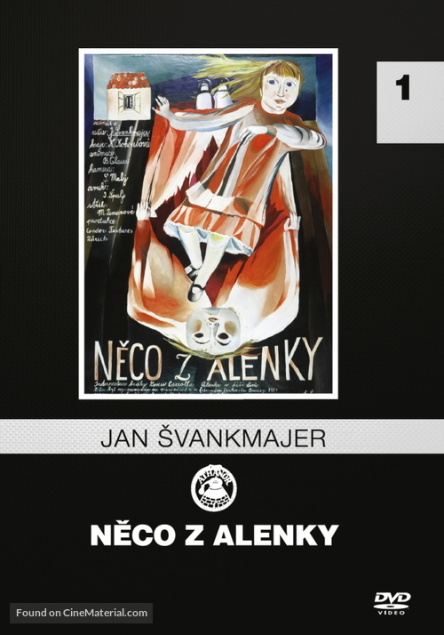 Neco z Alenky - Czech DVD movie cover