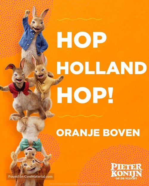 Peter Rabbit 2: The Runaway - Dutch Movie Poster