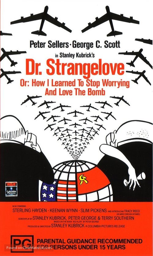 Dr. Strangelove - Australian Movie Cover