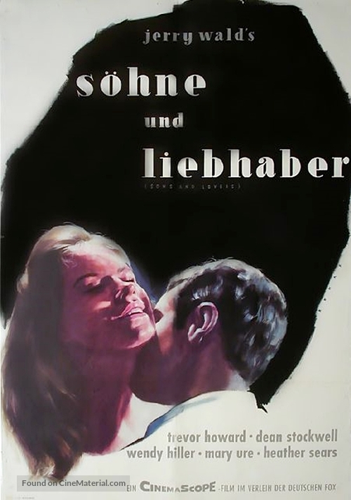 Sons and Lovers - German Movie Poster