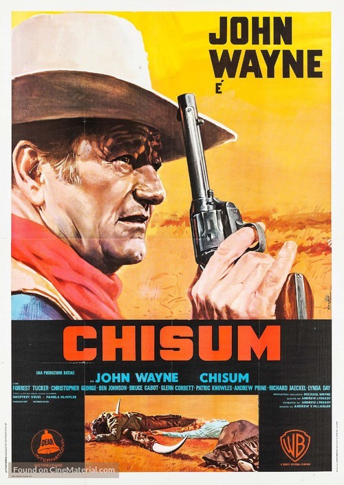 Chisum - Italian Movie Poster
