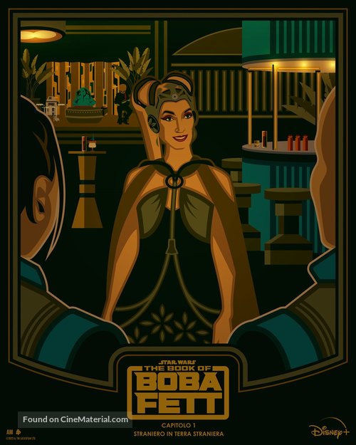 &quot;The Book of Boba Fett&quot; - Italian Movie Poster