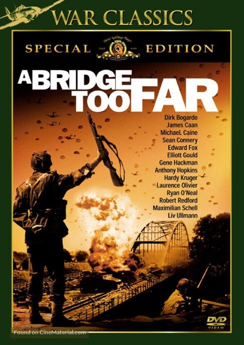 A Bridge Too Far - DVD movie cover