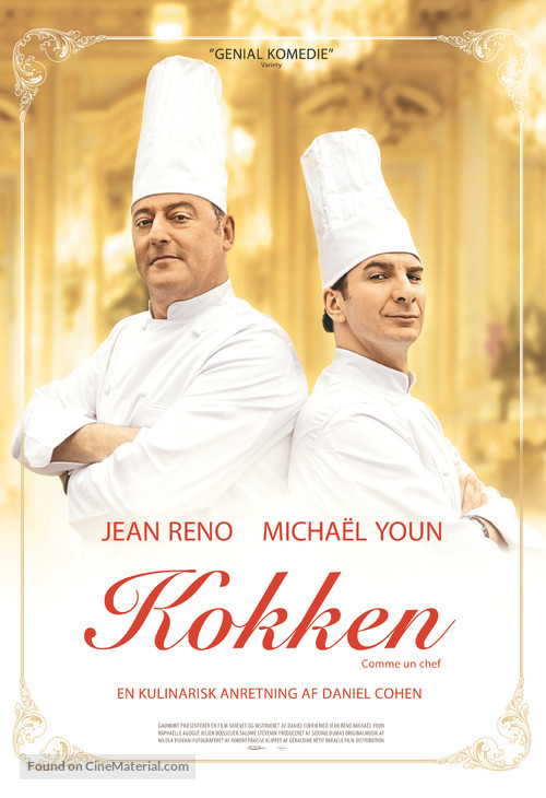 Comme un chef - Danish Movie Poster