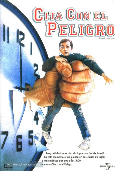 Three O&#039;Clock High - Spanish Movie Cover