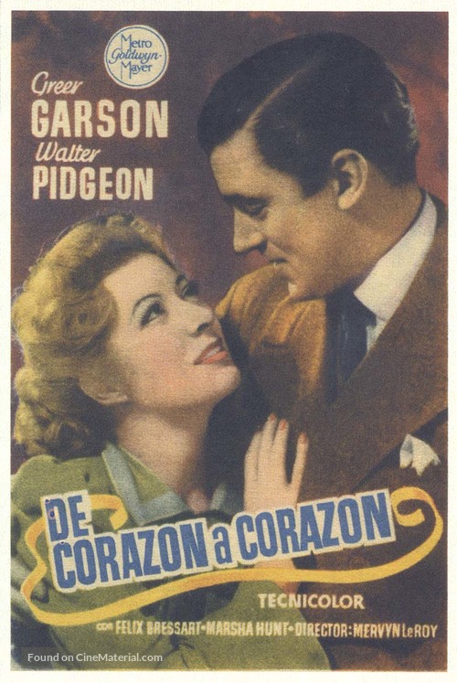 Blossoms in the Dust - Spanish Movie Poster