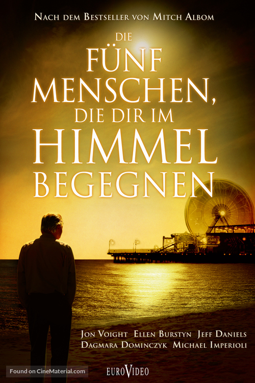 The Five People You Meet in Heaven - German DVD movie cover