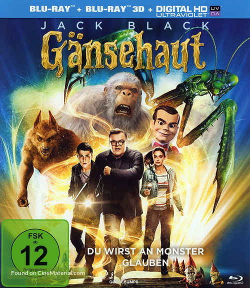 Goosebumps - German Movie Cover