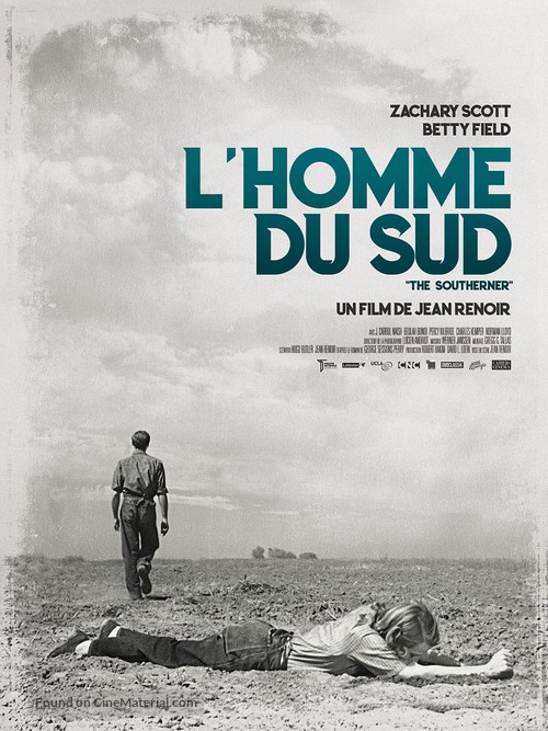 The Southerner - French Re-release movie poster