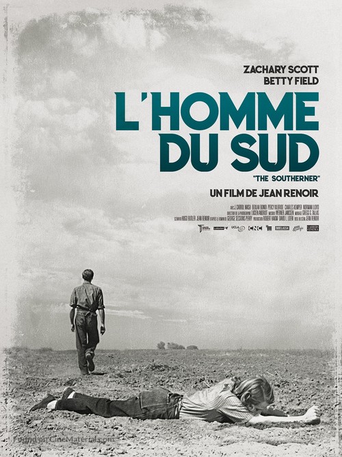 The Southerner - French Re-release movie poster