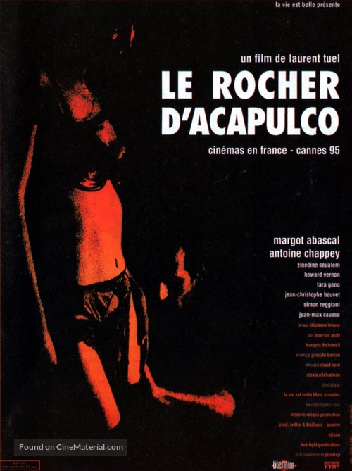 Le rocher d&#039;Acapulco - French Movie Poster