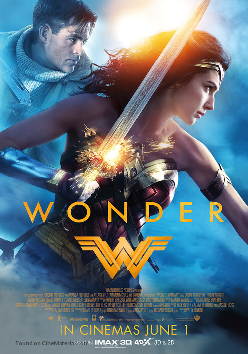 Wonder Woman - Lebanese Movie Poster