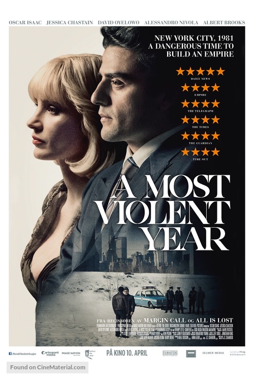 A Most Violent Year - Norwegian Movie Poster