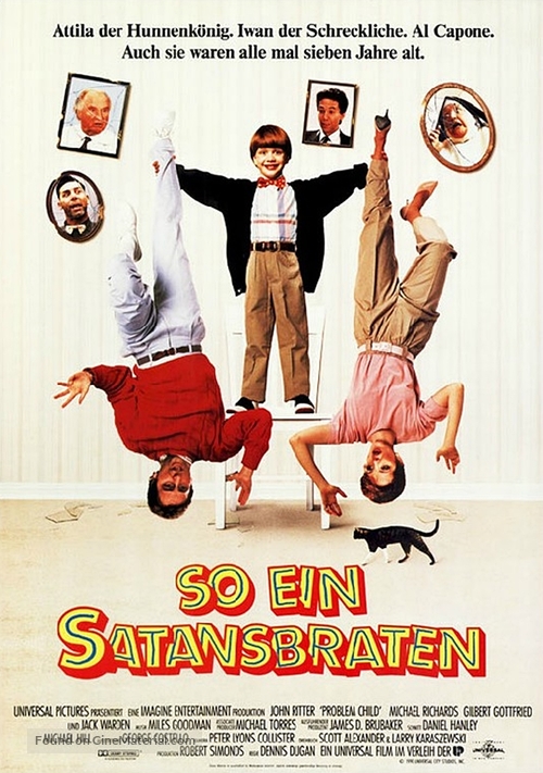 Problem Child - German Movie Poster