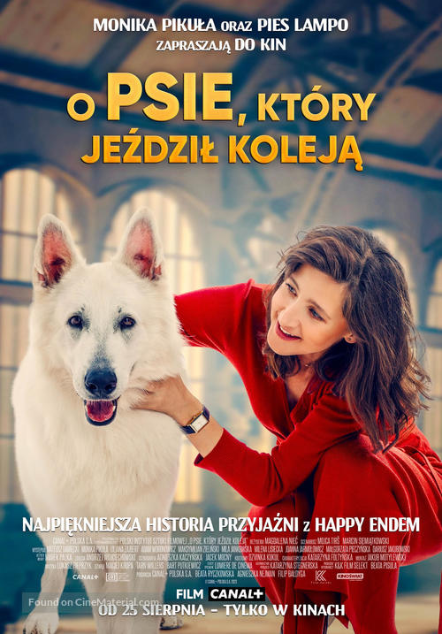 O psie, kt&oacute;ry jezdzil koleja - Polish Movie Poster