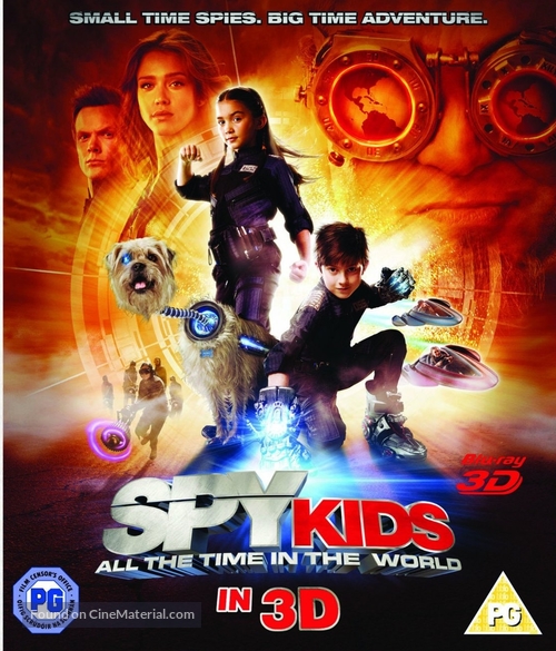 Spy Kids: All the Time in the World in 4D - British Movie Cover