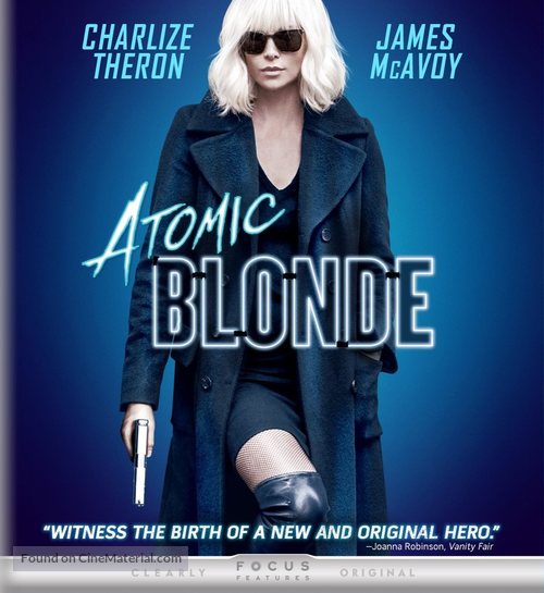 Atomic Blonde - Blu-Ray movie cover