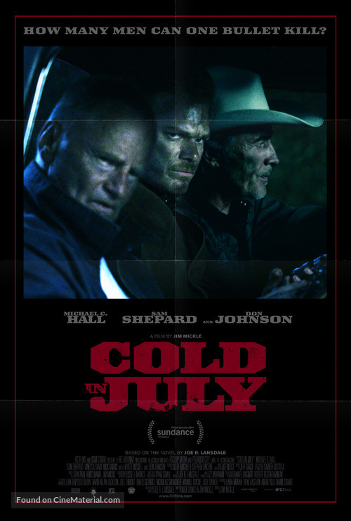 Cold in July - Movie Poster