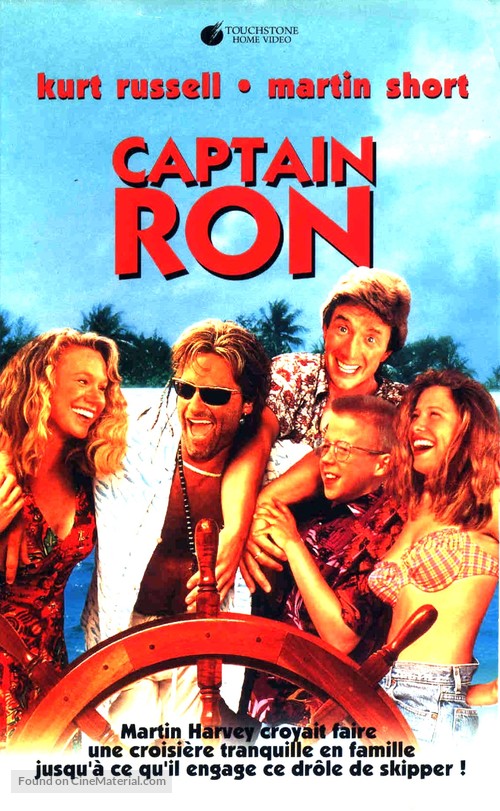 Captain Ron - French VHS movie cover