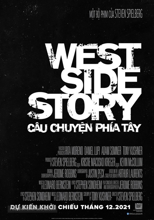 West Side Story - Vietnamese Movie Poster