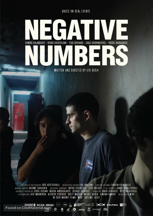 Negative Numbers - International Movie Poster