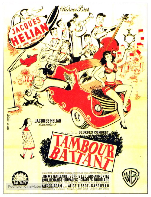 Tambour battant - French Movie Poster