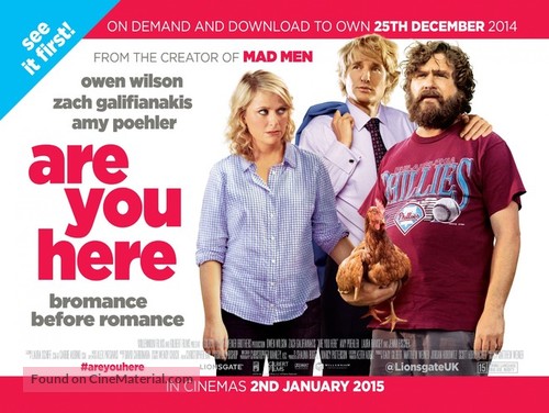 Are You Here - British Movie Poster