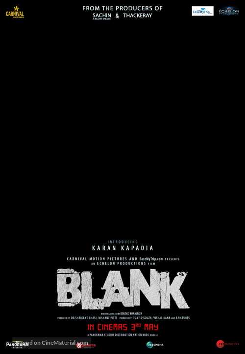 Blank - Indian Movie Poster