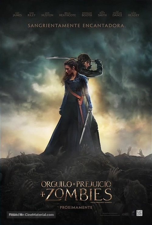 Pride and Prejudice and Zombies - Argentinian Movie Poster