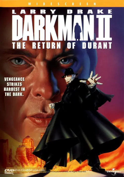 Darkman II: The Return of Durant - DVD movie cover