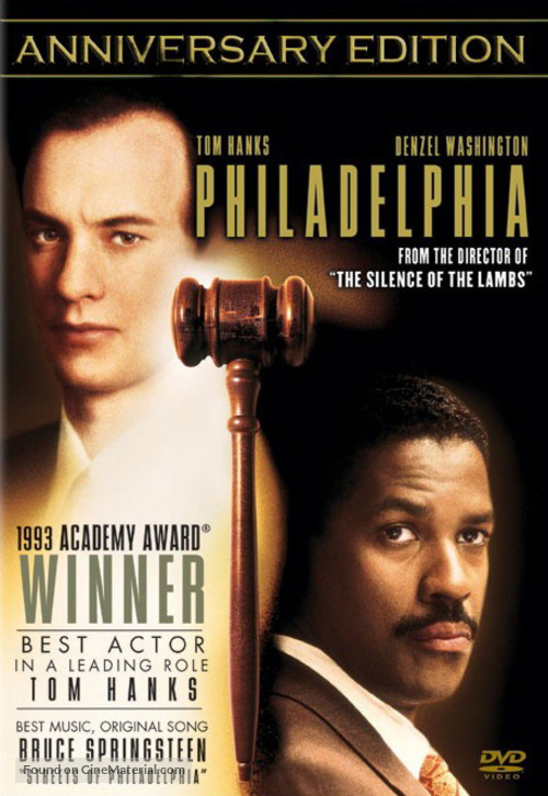 Philadelphia - DVD movie cover