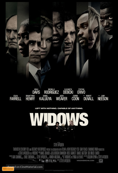 Widows - Australian Movie Poster