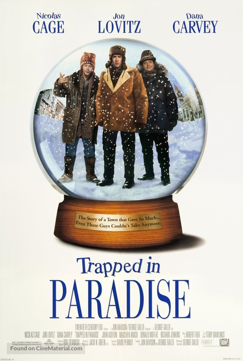 Trapped In Paradise - Movie Poster