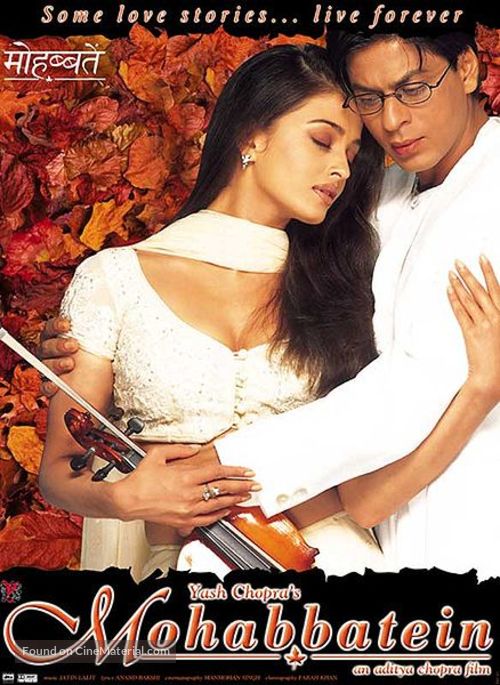 Mohabbatein - Indian Movie Poster