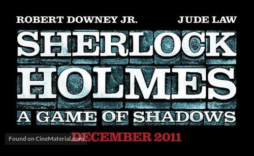 Sherlock Holmes: A Game of Shadows - Logo