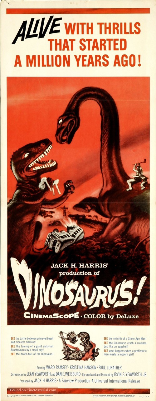 Dinosaurus! - Movie Poster