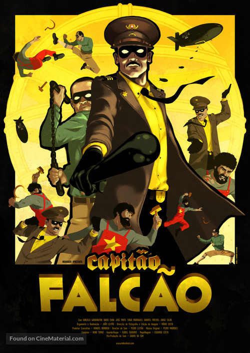 Capit&atilde;o Falc&atilde;o - Portuguese Movie Poster