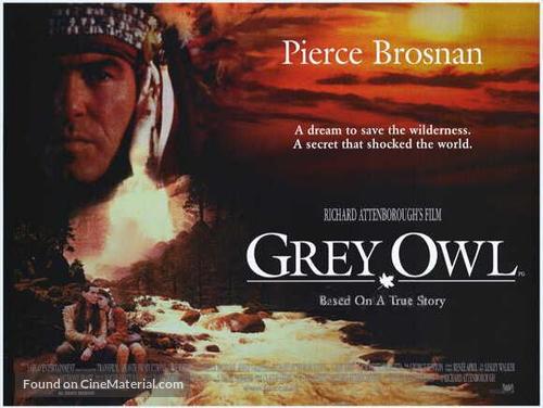 Grey Owl - British Movie Poster