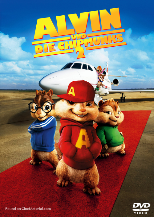 Alvin and the Chipmunks: The Squeakquel - German Movie Cover