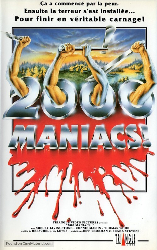 Two Thousand Maniacs! - French Movie Cover