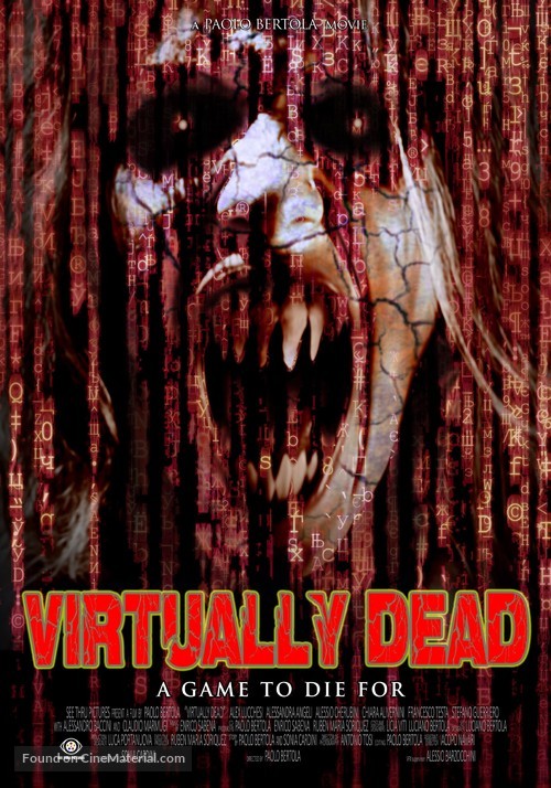 Virtually Dead - Italian Movie Poster