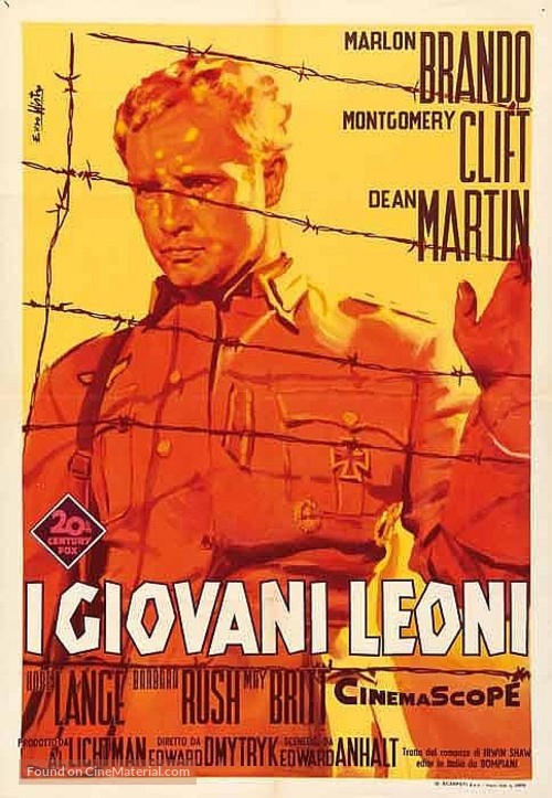 The Young Lions - Italian Movie Poster