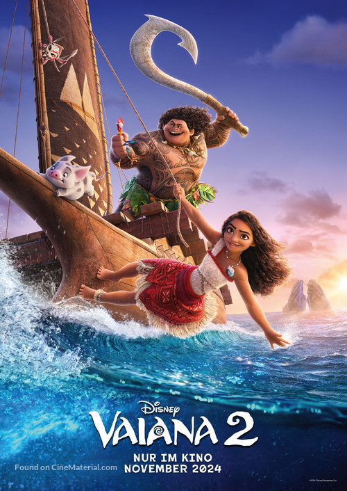 Moana 2 - Swiss Movie Poster