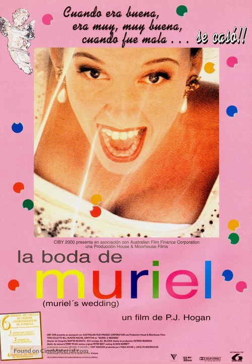 Muriel&#039;s Wedding - Spanish Movie Poster