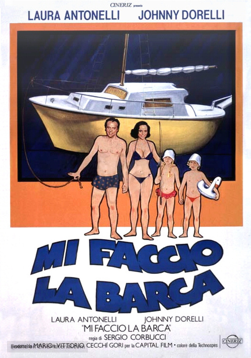 Mi faccio la barca - Italian Theatrical movie poster